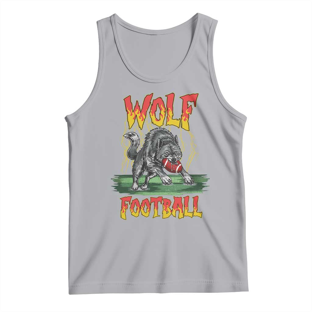 Lightning Wolf Lover Tank Top Sport Lover Gift TS12 Athletic Heather Print Your Wear