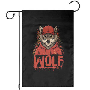 Wolf Football Lover Garden Flag Game Day Tailgate Lifestyle TS12 Black Print Your Wear