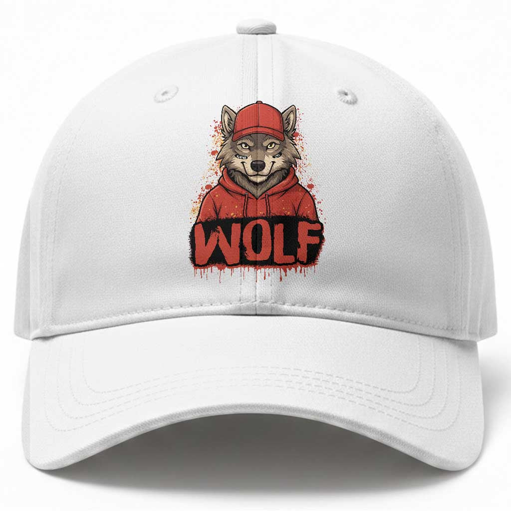 Wolf Football Lover Baseball Cap Game Day Tailgate Lifestyle TS12 Print Your Wear