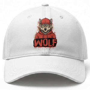 Wolf Football Lover Baseball Cap Game Day Tailgate Lifestyle TS12 Print Your Wear