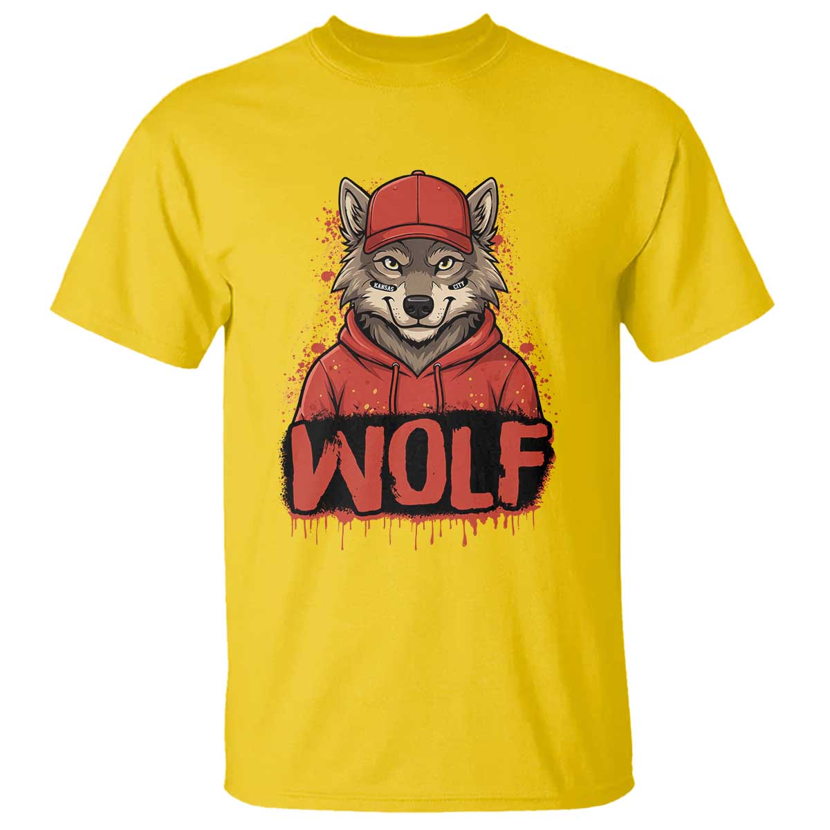 Wolf Football Lover T Shirt Game Day Tailgate Lifestyle TS12 Daisy Print Your Wear