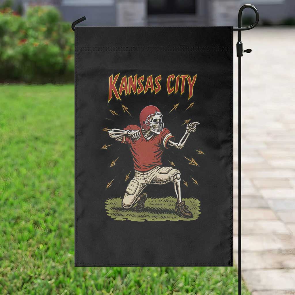 Skeleton Football Lover Garden Flag Touchdown Game Day Lifestyle TS12 Print Your Wear