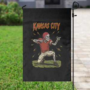 Skeleton Football Lover Garden Flag Touchdown Game Day Lifestyle TS12 Print Your Wear