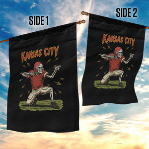 Skeleton Football Lover Garden Flag Touchdown Game Day Lifestyle TS12 Print Your Wear