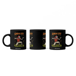 Skeleton Football Lover Coffee Mug Touchdown Game Day Lifestyle TS12 Print Your Wear