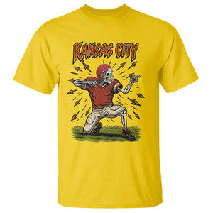 Skeleton Football Lover T Shirt Touchdown Game Day Lifestyle TS12 Daisy Print Your Wear