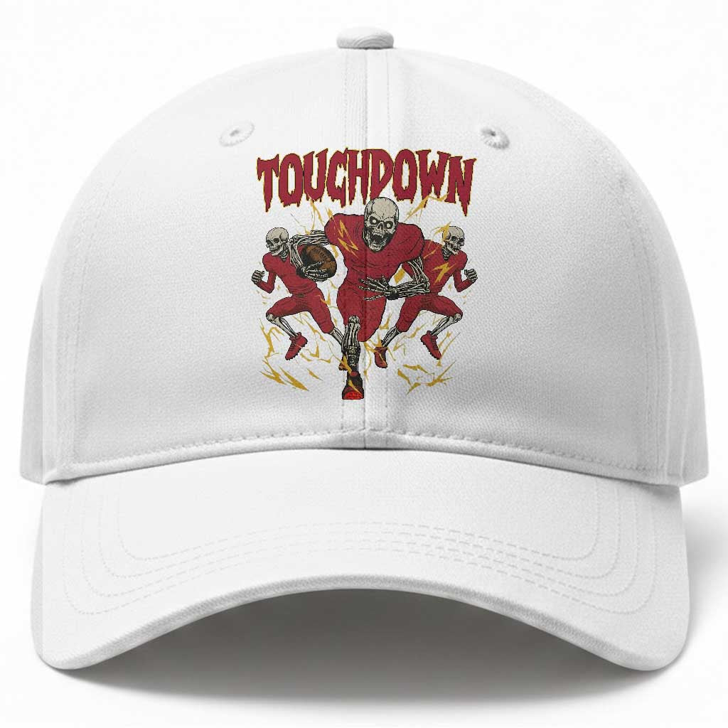 Skeleton Game Day Baseball Cap Touchdown Football Fan Gift TS12 Print Your Wear