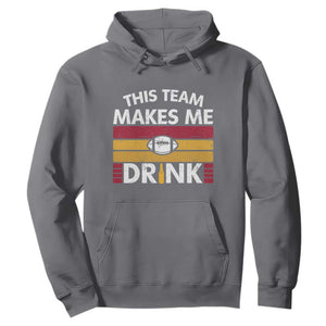 This Team Makes Me Drink Hoodie KC Pride Gift TS12 Charcoal Print Your Wear