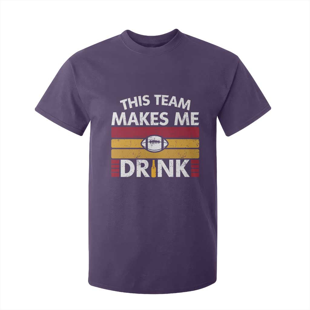 This Team Makes Me Drink T Shirt For Kid KC Pride Gift TS12 Purple Print Your Wear
