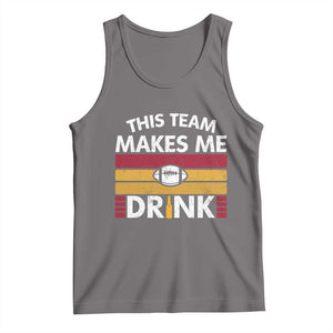 This Team Makes Me Drink Tank Top KC Pride Gift TS12 Deep Heather Print Your Wear
