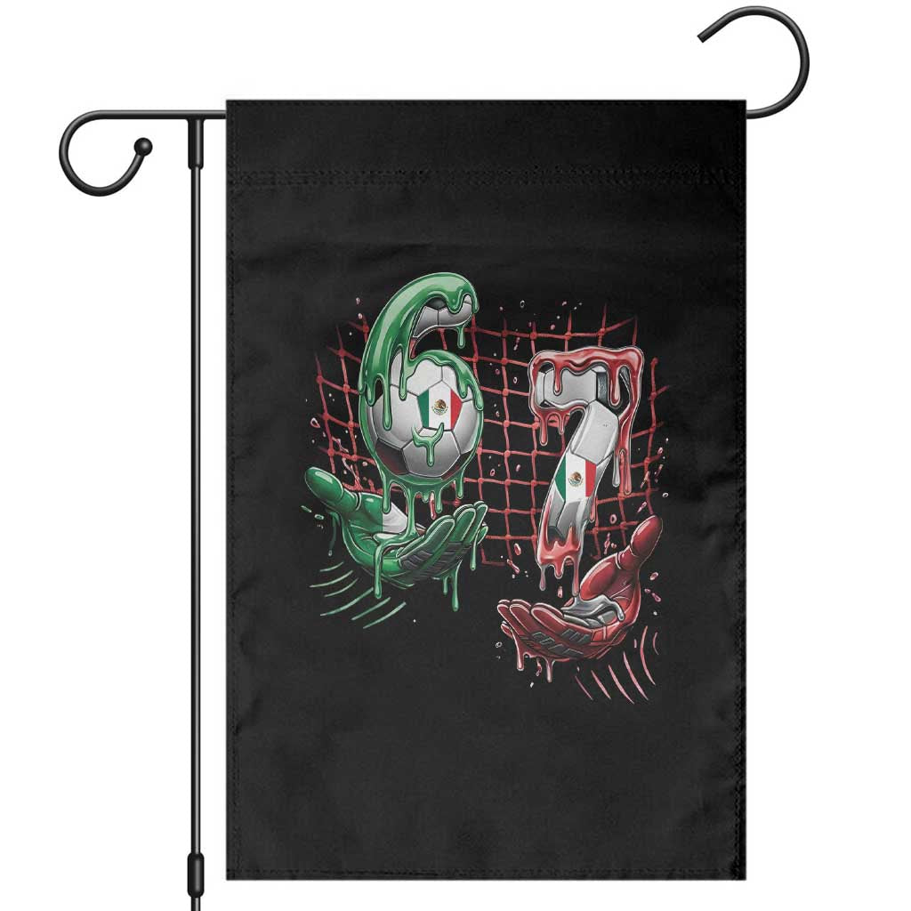 Drip Mexico Soccer Six Seven Meme Garden Flag Mexicano Supporter Player Gift TS12 Black Print Your Wear