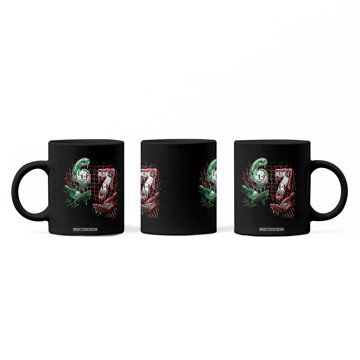 Drip Mexico Soccer Six Seven Meme Coffee Mug Mexicano Supporter Player Gift TS12 Print Your Wear