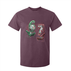 Drip Mexico Soccer Six Seven Meme T Shirt For Kid Mexicano Supporter Player Gift TS12 Maroon Print Your Wear
