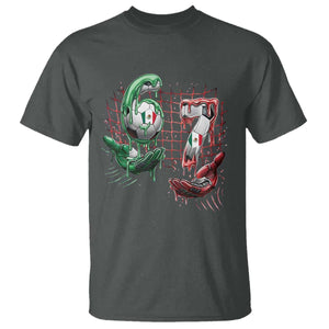 Drip Mexico Soccer Six Seven Meme T Shirt Mexicano Supporter Player Gift TS12 Dark Heather Print Your Wear