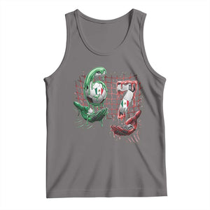 Drip Mexico Soccer Six Seven Meme Tank Top Mexicano Supporter Player Gift TS12 Deep Heather Print Your Wear