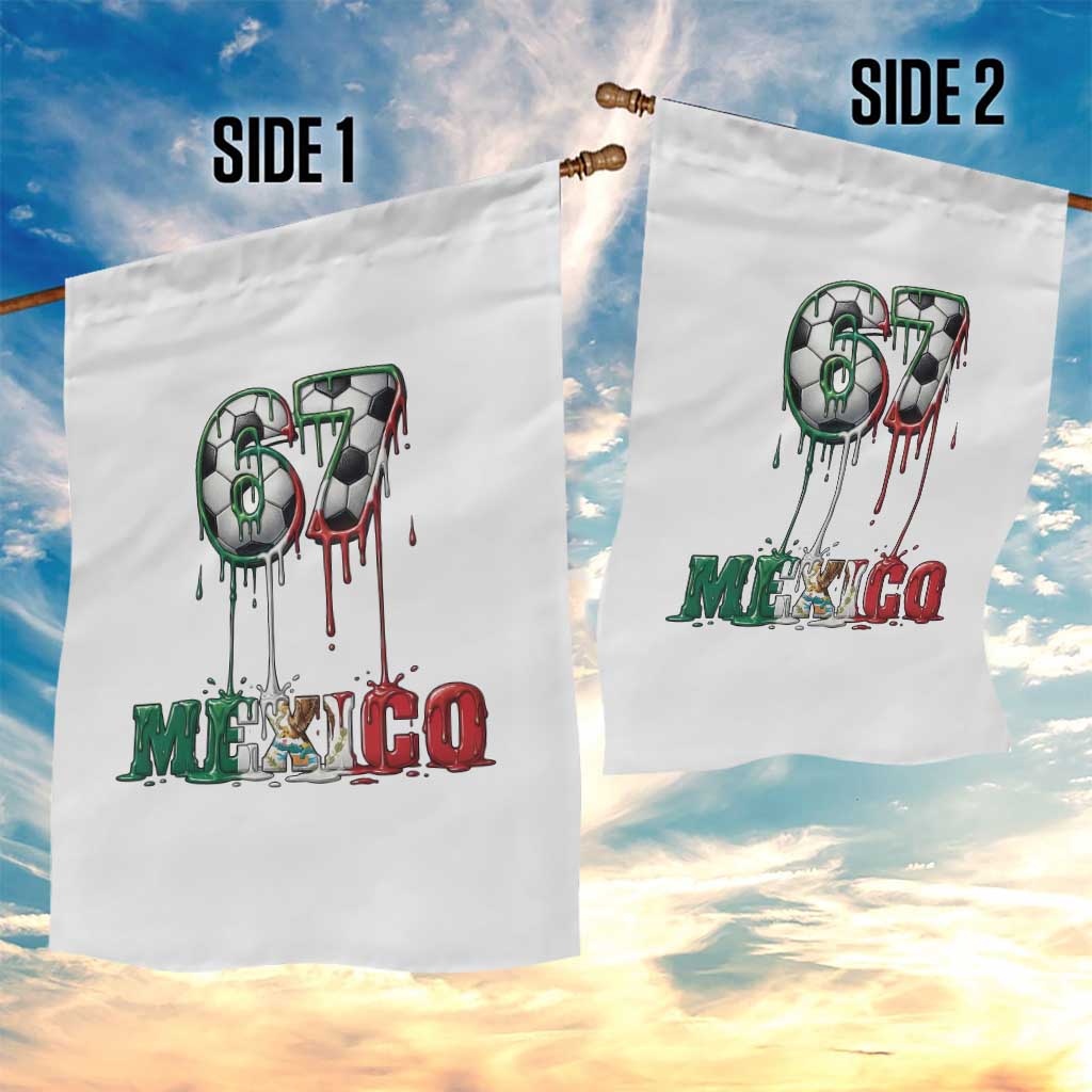 Funny Mexico Soccer 67 Meme Garden Flag Chicano Soccer Lovers TS12 Print Your Wear