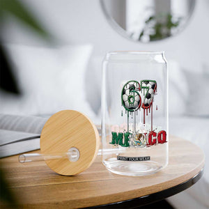 Funny Mexico Soccer 67 Meme Glass Can Chicano Soccer Lovers TS12 Print Your Wear