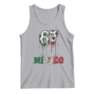 Funny Mexico Soccer 67 Meme Tank Top Chicano Soccer Lovers TS12 Athletic Heather Print Your Wear