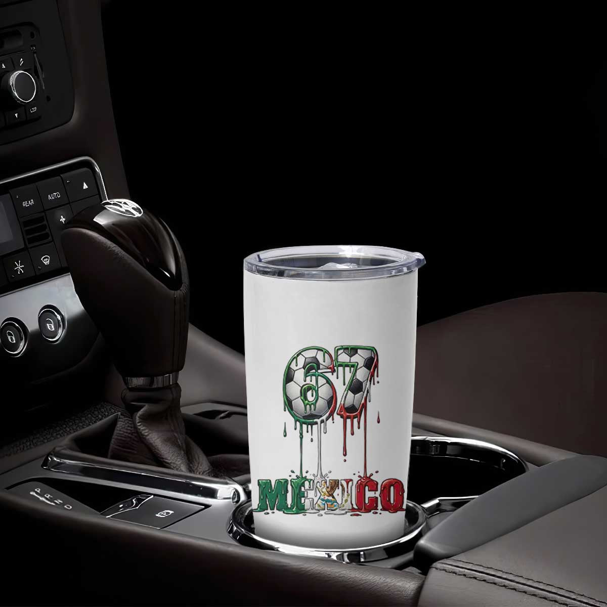 Funny Mexico Soccer 67 Meme Tumbler Cup Chicano Soccer Lovers TS12 Print Your Wear