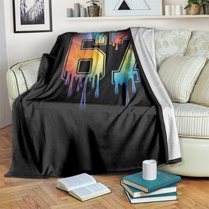 Funny Six Seven Prism Effect Printed Meme Throw Blanket TS12 Print Your Wear