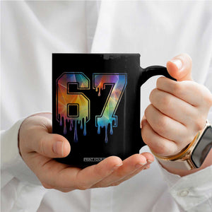 Funny Six Seven Prism Effect Printed Meme Coffee Mug TS12 Print Your Wear