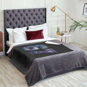 Prism Rainbow Effect Printed Throw Blanket Six Seven 67 Meme TS12 Print Your Wear
