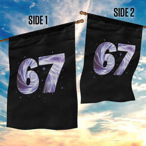 Swirl Effect Printed Six Seven Meme Garden Flag Gen Z Alpha Gift TS12 Print Your Wear