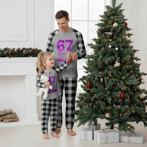 Drip Fire Flame Six Seven Plaid Pajama Set Trendy Meme Gift TS12 White Plaid Print Your Wear