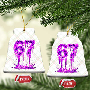 Drip Fire Flame Six Seven Ceramic Ornament Trendy Meme Gift TS12 Print Your Wear