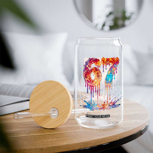 Burning Six Seven Glass Can Drip Fire Flame Meme TS12 Print Your Wear