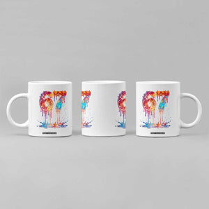 Burning Six Seven Coffee Mug Drip Fire Flame Meme TS12 Print Your Wear