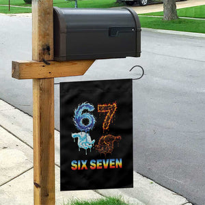 Water Fire Element Six Seven Garden Flag Trendy Meme Gift TS12 Print Your Wear