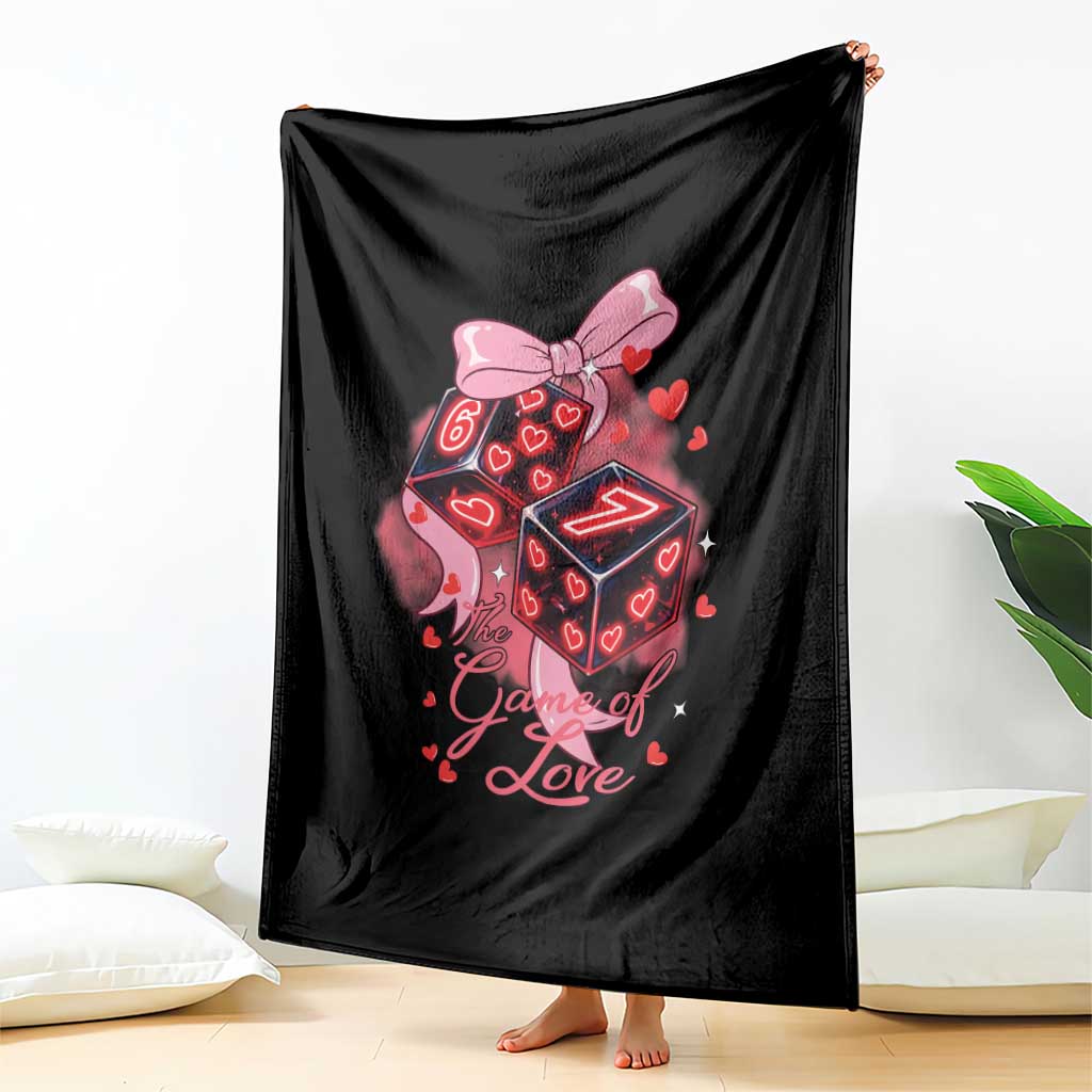 Funny The Game Of Love Six Seven Dice Meme Throw Blanket TS12 Print Your Wear
