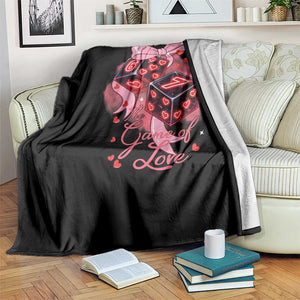 Funny The Game Of Love Six Seven Dice Meme Throw Blanket TS12 Print Your Wear