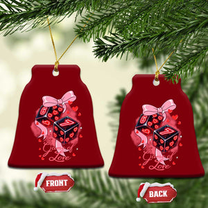 Funny The Game Of Love Six Seven Dice Meme Ceramic Ornament TS12 Print Your Wear