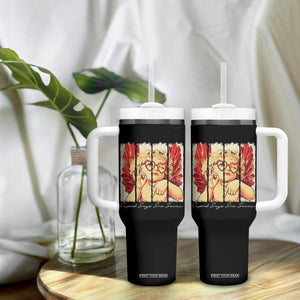 Retro Cupid Says Six Seven Tumbler With Handle 67 Valentines Day TS12 Print Your Wear