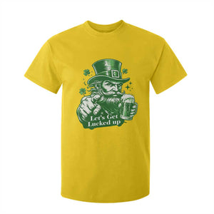 Lets Get Lucked Up T Shirt For Kid St Patricks Day Party Humor TS12 Daisy Print Your Wear