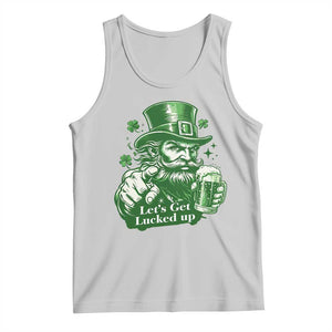 Lets Get Lucked Up Tank Top St Patricks Day Party Humor TS12 Ash Print Your Wear