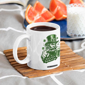 Lets Get Lucked Up Coffee Mug St Patricks Day Party Humor TS12 Print Your Wear