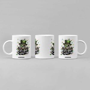 Lets Get Lucked Up Coffee Mug Lucky Skeleton St Patricks Day TS12 Print Your Wear
