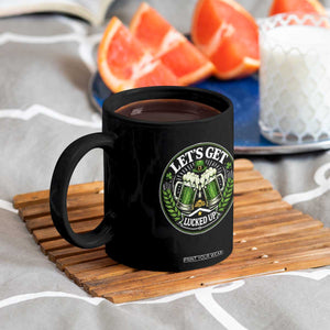 Lets Get Lucked Up Coffee Mug Funny Saint Patricks Day Lucky Drinking TS12 Print Your Wear