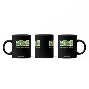 Just A Lucky Goose Coffee Mug Funny Irish Crew St Patricks Day TS12 Print Your Wear