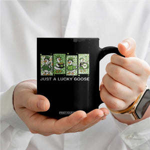 Just A Lucky Goose Coffee Mug Funny Irish Crew St Patricks Day TS12 Print Your Wear