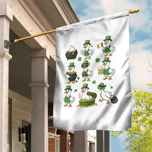 St Patricks Day Goose Crew Irish Celebration Garden Flag TS12 Print Your Wear