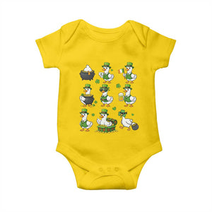 St Patricks Day Goose Crew Irish Celebration Baby Onesie TS12 Daisy Print Your Wear