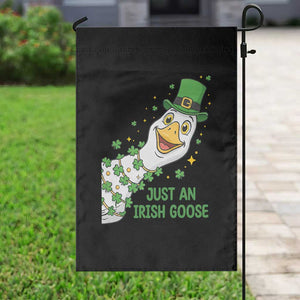 Just An Irish Goose Garden Flag Funny St Patricks Day TS12 Print Your Wear
