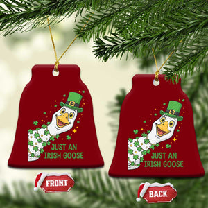 Just An Irish Goose Ceramic Ornament Funny St Patricks Day TS12 Print Your Wear