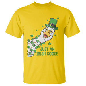 Just An Irish Goose T Shirt Funny St Patricks Day TS12 Daisy Print Your Wear