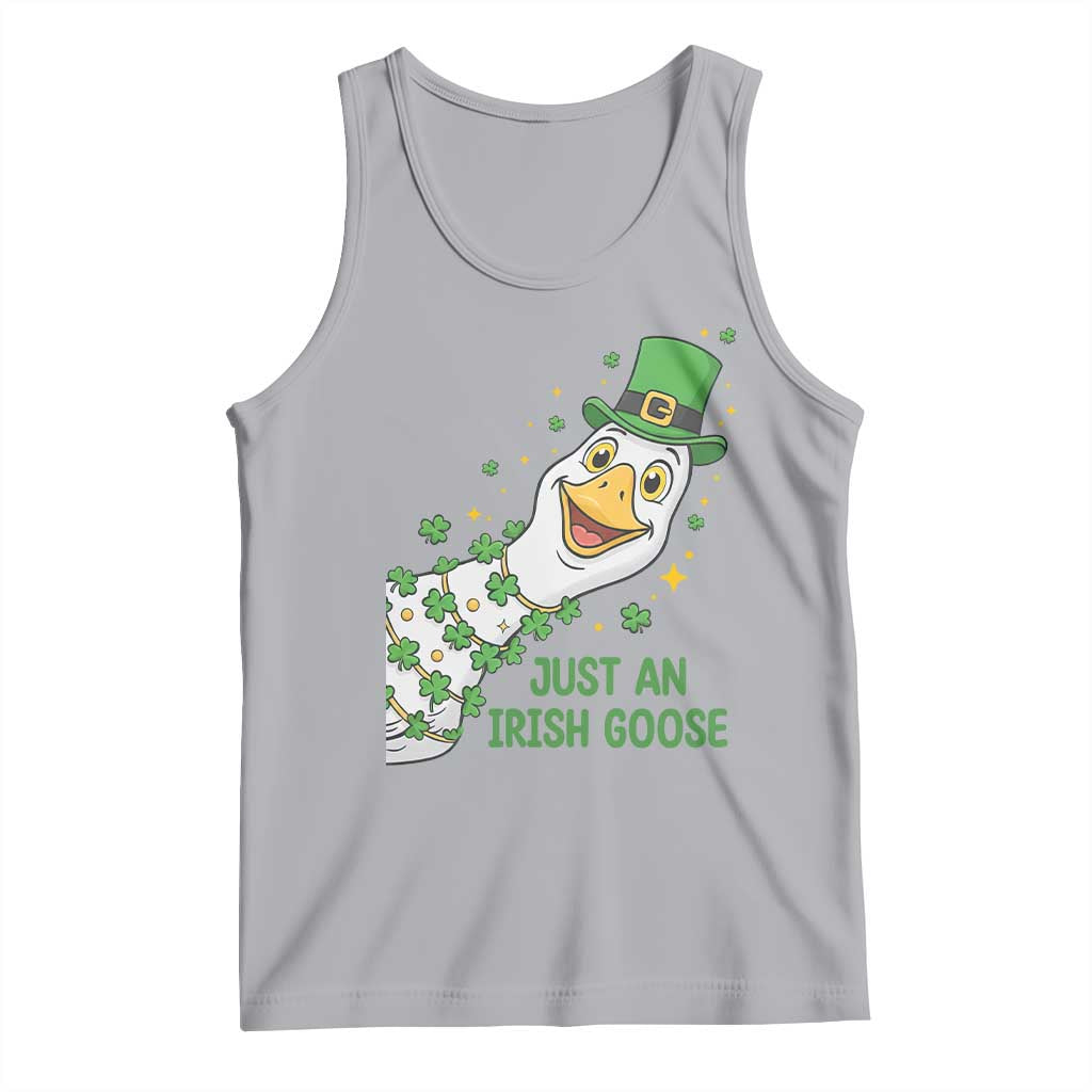 Just An Irish Goose Tank Top Funny St Patricks Day TS12 Athletic Heather Print Your Wear