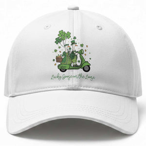 Lucky Goose On The Loose Baseball Cap St Patricks Day Irish Pride TS12 Print Your Wear